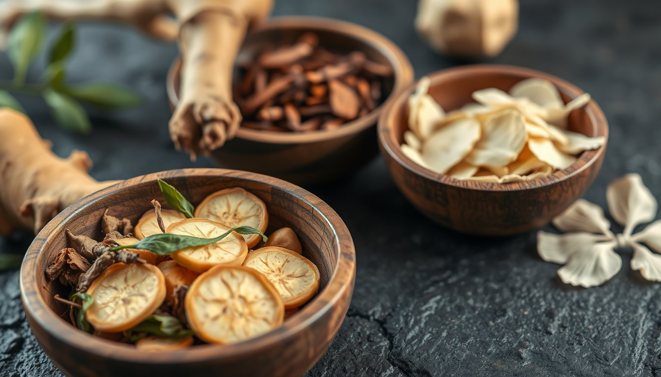 أعشاب طب صيني تقليدي تُستخدم في الحبوب الصينيه الاصليه للتسمين