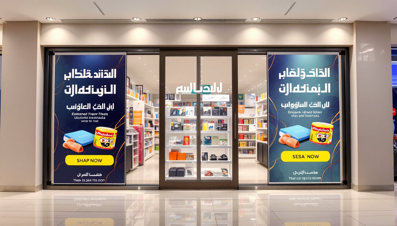 واجهة متجر منصة فاصل اعلاني بلس تعرض عروضاً اعلانية