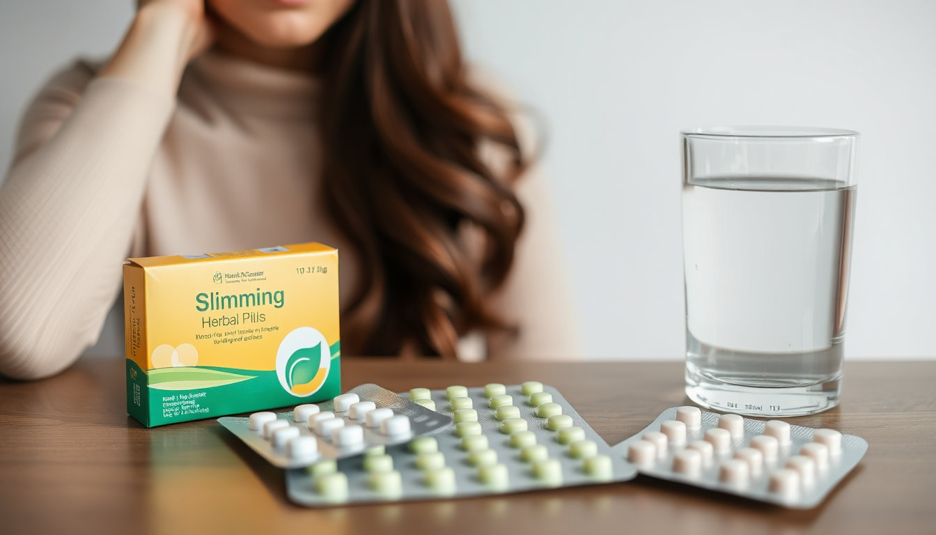 حبوب سبروفيتا مع حبوب منع الحمل على طاولة